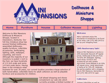 Tablet Screenshot of minimansions.com